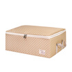 Western SIVIN cherry red storage box fabric storage box with cover clothes storage box storage folding box storage box wardrobe storage