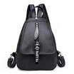 NovelTeez Backpack Womens New 2018 fashion PU chest bag female Korean version of the wild personality casual color travel backpa
