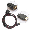 Cables HDMI Full HD 1080P 15M HDMI A 15 Pines Adaptador Convertidor VGA Cable HDMI Cable Para PC Computadora De Escritorio Computadora Portátil Tablet