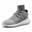 Mens Shoes Fashion Sneakers Breathable Sports Casual Shoes High Cut Running Shoes For Men Grey Red Black Size 39-44