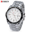 Curren 8110 Men Quartz Watch Stainless Steel Band Date Sports Wristwatch