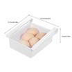 Multi-use Sliding Refrigerator Freezer Pantry Storage Organizer Bins Container Space-saving Fridge Storage Box Holder Kitchen Tool