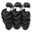 Allove 8A Brazilian Loose Wave Hair Bundles 3pcs Natural Black Wholesale Hair Weave Bundles