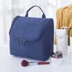 Jinghuisi Chuang JH0953 portable hook wash bag large capacity travel storage bag waterproof mold dry&wet separation package simple multi-functional female makeup wash bag Navy