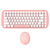 Mofii candy S wireless keyboard&mouse set round chocolate button mouse&keyboard set office home notebook desktop computer cherry powder