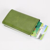 Mens Leather ID Credit Card Holder RFID Protector Money Wallet Clip Card Case