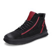 Mens Shoes Fashion Casual Shoes Light Breathable Shoes High Cut Shoes For Men Red White Size 39-44