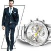 Men Luxury Full Stainless Steel Quartz Watch 2017 New Fashion