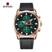 REWARD Mens Belt Calendar Waterproof Quartz Watch Business Casual