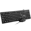 Founder iFound F6151 keyboard&mouse set wired office mouse keyboard usb digital computer keyboard peripherals