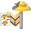 14 1-38 Inch Shank Woodworking Tenon Drilling Milling Cutter Tool - 45 Degree Lock Miter Router Bit De Enrutador De Inglete 14 1-38 Inch Shank Woodworking Tenon Drilling Milling Cutter Tool - 45 Degree Lock Miter Router Bit De Enrutador De Inglete