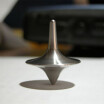 Metal Gyro Great Accurate Silver Spinning Top Hot Movie Totem Print Spinning Top