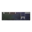 CoolerMaster SK650RGB mechanical keyboard cherry red shaft Cherry MX short axis 104 keys full key no punch ultra-thin keyboard eat chicken keyboard