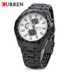 CURREN 8023 Hombres Reloj De Cuarzo Luminoso Puntero Resistencia Al Agua Reloj Militar