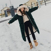 2018 Winters new golden fleece womens version of the Korean version of the long loose vintage lamb down jacket thickened jacket