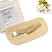 New Travel Waist Pouch for Passport Money Belt Bag Hidden Security Wallet Black
