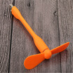 Colorful small usb fan PVC for all Power Supply laptop USB gadgets dropship wholesales stock offer cheaper