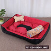 NeillieN large kennel cat litter warm season pets pads pet productsPet Dog Bed Dog House Soft Material Nest Dog Baskets