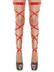 Sexy Womens Thigh Leg Wraps Strap Bandage Stretchy Crystal Rave Dance Clubwear