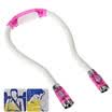 Portable Huglight Hands Free LED Flexible Light Over Neck Book Reading Lamp
