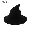 Witch Hat Diversified Along The Sheep Wool Cap Knitting Fisherman Hat Female Fashion Witch Pointed Basin Bucket for Halloween