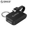 ORICO Type-c adapter to Mini DP video converter USB-C data cable Type-c to Mini DP portable black XC-114