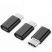 3PCS Adaptador Micro USB A USB C Tipo-C