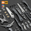 Xiaomi Huohou HU0040 Multi-función De Bolsillo Cuchillos Plegables Alicates Tijeras Cuchilla De Acero Inoxidable Caza Que Acampa Herramienta De Superv