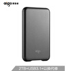 Patriot aigo 2TB USB 31 Mobile Hard Drive Solid State PSSD S7 Metal Shockproof Drop High Speed Transmission Mass Storage