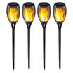 33LED Light Control Solar Flame Light Outdoor Waterproof Garden Torch Lamp 33LED Light Control Solar Flame Light Outdoor Waterproof Garden Torch Lamp
