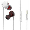 Earphone 35mm with Mic Stereo Earphones for iphone Samsung Xiaomi Sport Running Headphones Super Bass Headset Waterproof