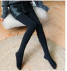 Leggings women wear bare legs inside autumn artifacts&fleece thickened black warm outings winter