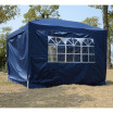 10 X 10 Pop Up Gazebo Canopy Party Carpa Con Paredes Laterales Y Bolsa De Almacenamiento - Azul