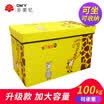 More beautiful memory box storage stool can sit storage box foldable dustproof waterproof thick Oxford cloth fabric Oxford Bubana finishing box giraffe