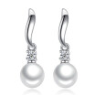 Eardrop Party Lady Earrings Simulated Pearl Accessories Wedding Jewelry For Women High Quality Gift WHK66