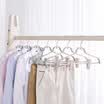Ting good pants clip hanger with clip aluminum hook multifunctional drying rack TH4062