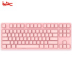 Ikbc C200 mechanical keyboard wired keyboard game keyboard 87 key original cherry axis cherry axis eat chicken artifact notebook keyboard pink red axis
