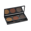 3 Colors Eyebrow Powder Shadow Palette Eyeliner Powder Makeup Kit Hot S0D7