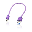 34A Carga Rápida USB 31 Tipo-C Cable De Carga  Transferencia De Datos 25 Cm