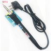 New Solder Iron LCD Digital Display Adjustable Temperature Electric Soldering Iron 220V Welding Rework Repair Tools EU Plug New Solder Iron LCD Digital Display Adjustable Temperature Electric Soldering Iron 220V Welding Rework Repair Tools EU Plug