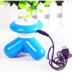 Usb massage ball triangle gadgets man women mini electric Leg Neck And Multifunctional Vibration relax machine