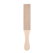 Wood Handle Double Sided Leather Sharpening Strop For Razors Polish Compound for Shaving Razors Leather Cutting Tools