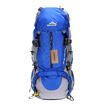 45L5L Outdoor Hiking Trekking Polyester Cloth rucksack Camping Travel Backpack with Rain Cover 236 118 79in