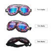 Motocicletas Retro Gafas De Motocross Gafas Biker Protección UV A Prueba De Polvo