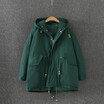 2018 winter dress new big size womens short down jacket fat sister loose tide&thick hooded coat female