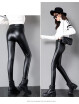 New summer&winter 2018 PU lambskin high-waisted leggings for women&thickened warm leather pants