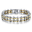 Bracelet titanium steel mens bracelet rock&roll personalized motorcycle chain