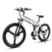 Lixada 26 Pulgadas Bicicleta Eléctrica Plegable Asistencia Eléctrica Asistida Bicicleta Eléctrica Banda De Llanta Conjunta 48 V 350 W Motor