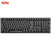 Ikbc F108 mechanical keyboard wired keyboard game keyboard 108 key single light cherry axis eat chicken artifact backlit keyboard notebook keyboard black silver shaft