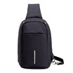 Anti Theft Sling Bag Backpack for Man Waterproof Nylon Daypack Business School Bag Shoulder Cross Body Chest Pack for Travel Sport